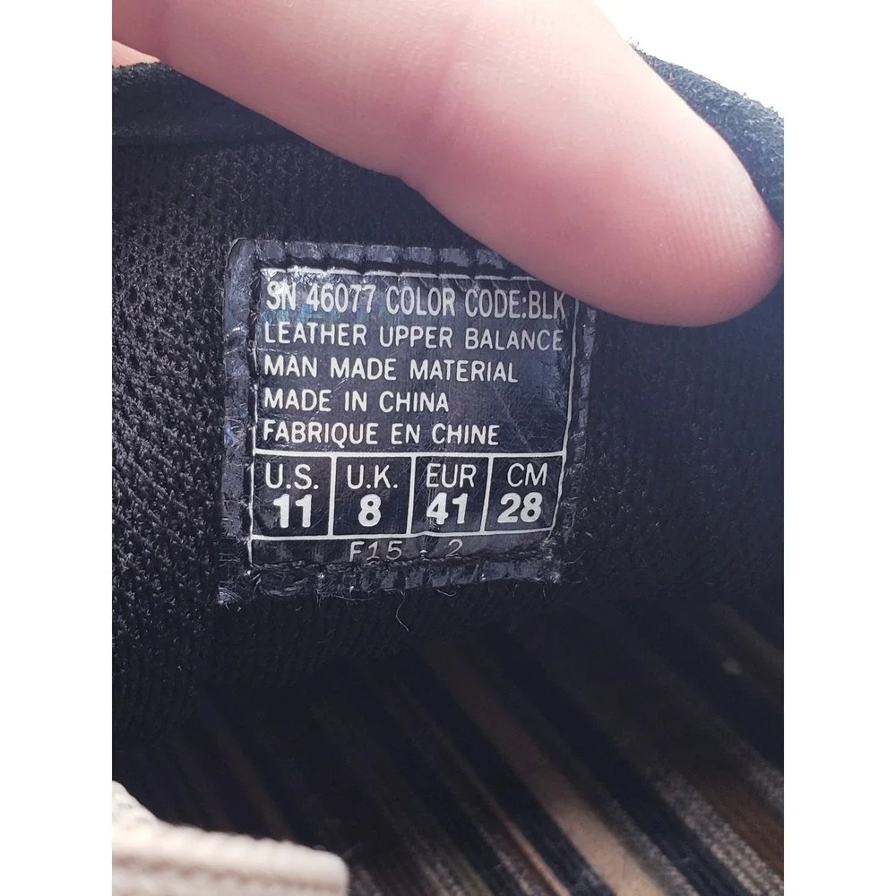 Vintage 90s Y2K Skechers Sneakers Black Leather Suede Lace Up Oxford Womens 11